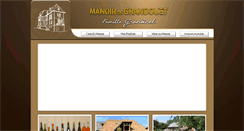 Desktop Screenshot of manoir-de-grandouet.fr